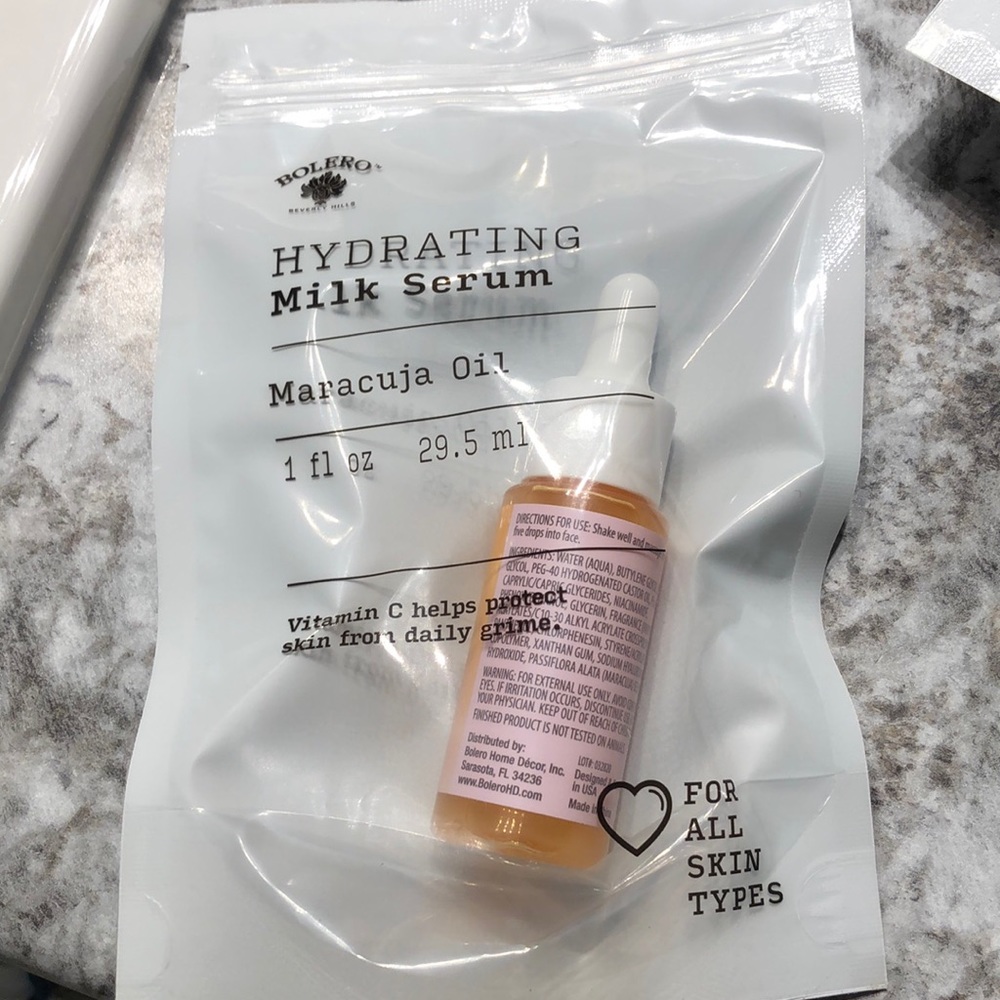 New- Bolero Hydrating Milk Serum with Vitamin C